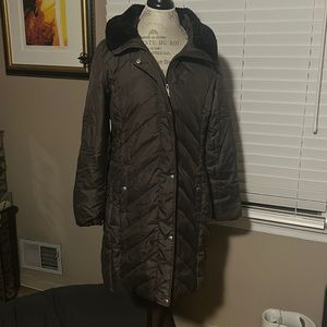 Michael Kors Quilted Coat - Large